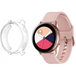 Силиконовый чехол Rumi для Samsung Galaxy Watch Active (прозрачный)