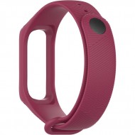 Ремешок Rumi силиконовый c пряжкой для Samsung Galaxy Fit e (бордовый)