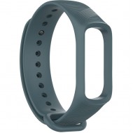 Ремешок Rumi силиконовый c пряжкой для Samsung Galaxy Fit e (стальной синий)