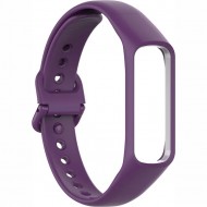 Ремешок Rumi силиконовый c пряжкой для Samsung Galaxy Fit e (фиолетовый)