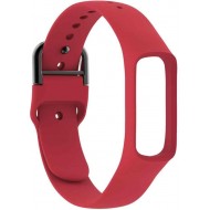 Ремешок Rumi силиконовый c пряжкой для Samsung Galaxy Fit e (красный)