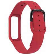 Ремешок Rumi силиконовый c пряжкой для Samsung Galaxy Fit e (красный)
