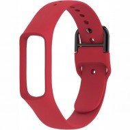 Ремешок Rumi силиконовый c пряжкой для Samsung Galaxy Fit e (красный)