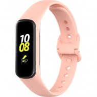 Ремешок Rumi силиконовый c пряжкой для Samsung Galaxy Fit e (персиковый)