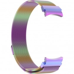 Браслет металлический Rumi Milanese loop для Galaxy Watch 4, 5, 6, 7 (красное золото)
