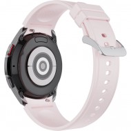 Ремешок Rumi Classic силиконовый для Galaxy Watch4 / 5 / 6 / 7 (20 мм, розовый)