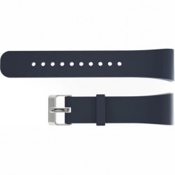 Силиконовый ремешок Rumi для Samsung Gear Fit2, Fit2 Pro (размер L) Черный