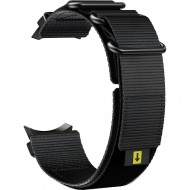 Ремешок Rumi Travel Loop нейлоновый для Samsung Galaxy Watch4 / 5 / 6 / 7 (20 мм, черный)