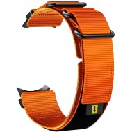 Ремешок Rumi Travel Loop нейлоновый для Samsung Galaxy Watch4 / 5 / 6 / 7 (20 мм, оранжевый)