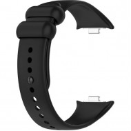 Ремешок силиконовый Rumi для Xiaomi Mi Smart Band 8 Pro, Redmi Watch 4 (черный)