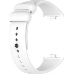 Ремешок силиконовый Rumi для Xiaomi Mi Smart Band 8 Pro, Redmi Watch 4 (белый)