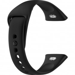 Ремешок силиконовый Rumi Sport для Xiaomi Redmi Watch 3 (черный)