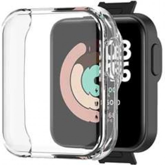 Силиконовый чехол Rumi для Xiaomi Mi Watch Lite (прозрачный)