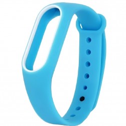 Ремешок Xiaomi для Mi Band 2 (голубой/белый)
