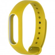 Ремешок Xiaomi для Mi Band 2 (желтый/белый)
