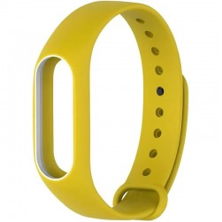 Ремешок Xiaomi для Mi Band 2 (желтый/белый)