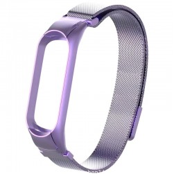 Браслет Rumi Milanese loop для Xiaomi Mi Band 6, Mi Band 5 (фиалковый)