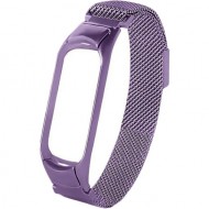 Браслет Rumi Milanese loop для Xiaomi Mi Band 6, Mi Band 5 (фиолетовый)
