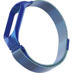 Браслет Rumi Milanese loop для Xiaomi Mi Band 6, Mi Band 5 (синий)