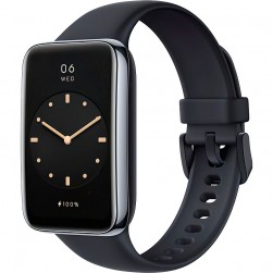 Фитнес-браслет Xiaomi Smart Band 7 Pro M2141B1 серебристый/черный (международная версия)