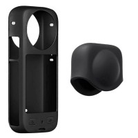 Чехол Zarrumi S-360 с крышкой объектива для Insta360 X4