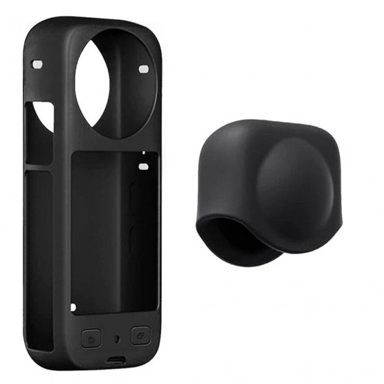 Чехол Zarrumi S-360 с крышкой объектива для Insta360 X4