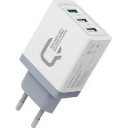Зарядное устройство Qumo Charger 0019 / Q23714 (белый)