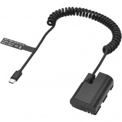 Каплер Zarrumi Canon DR-E6 для камер с аккумулятором LP-E6 (USB Type-C) (аналог)