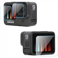 Комплект защитных стекол Zarrumi TG-910 для GoPro HERO12 / HERO11 / HERO10 / HERO9