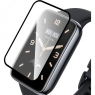 Защитное стекло Rumi для Xiaomi Mi Smart Band 7 Pro (с черной рамкой)