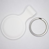 Чехол для метки Apple Airtag (белый)