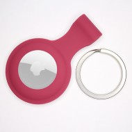 Чехол для метки Apple Airtag (бордовый)