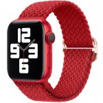 Плетеный ремешок для Apple Watch 38/40/41mm (красный)