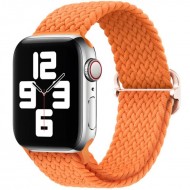 Плетеный ремешок Rumi Wick для Apple Watch 38 / 40 / 41mm (оранжевый)