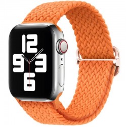 Плетеный ремешок Rumi Wick для Apple Watch 38 / 40 / 41mm (оранжевый)