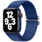 Плетеный ремешок для Apple Watch 38/40/41mm (темно-синий)