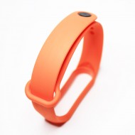 Ремешок Rumi силиконовый для Xiaomi Mi Band 5 / 6 (оранжевый)