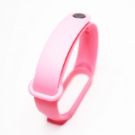 Ремешок Rumi силиконовый для Xiaomi Mi Band 5 / 6 (светло-розовый)