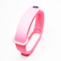 Ремешок Rumi силиконовый для Xiaomi Mi Band 5 / 6 (розовый)