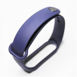 Ремешок Rumi силиконовый для Xiaomi Mi Band 5 / 6 (синий)