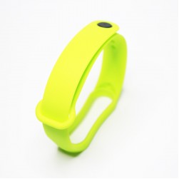 Ремешок Rumi силиконовый для Xiaomi Mi Band 5 / 6 (салатовый)