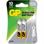 Батарейка GP Alkaline AAA (2 шт)