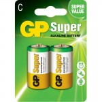Батарейка GP Super LR14/C (2 шт)