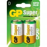 Батарейка GP Super LR20/13A (2 шт)
