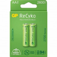 Аккумулятор GP ReCyko AA 2600mAh 2 шт
