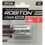 Батарейка Robiton Lithium Profi CR123A 3V