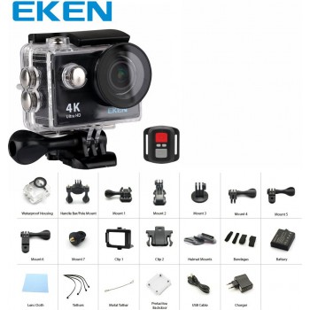 Экшн-камера EKEN H9R Серебристый цвет