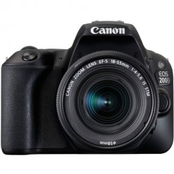 Canon EOS 200D Kit 18-55 f/3.5-5.6 III Черный