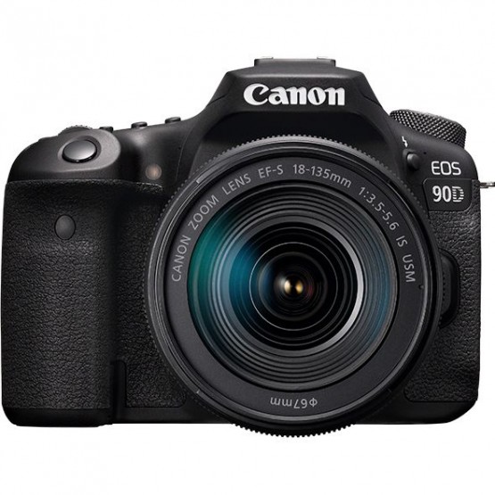 Зеркальный фотоаппарат Canon EOS 90D Kit 18-135mm IS USM