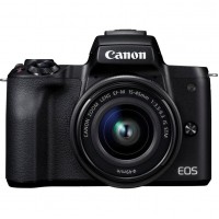 Беззеркальный фотоаппарат Canon EOS M50 Mark II Kit 15-45 IS STM Черный
